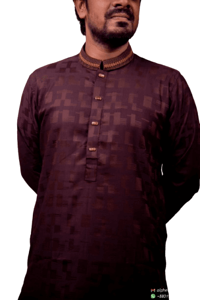 Maroon Regular Punjabi
