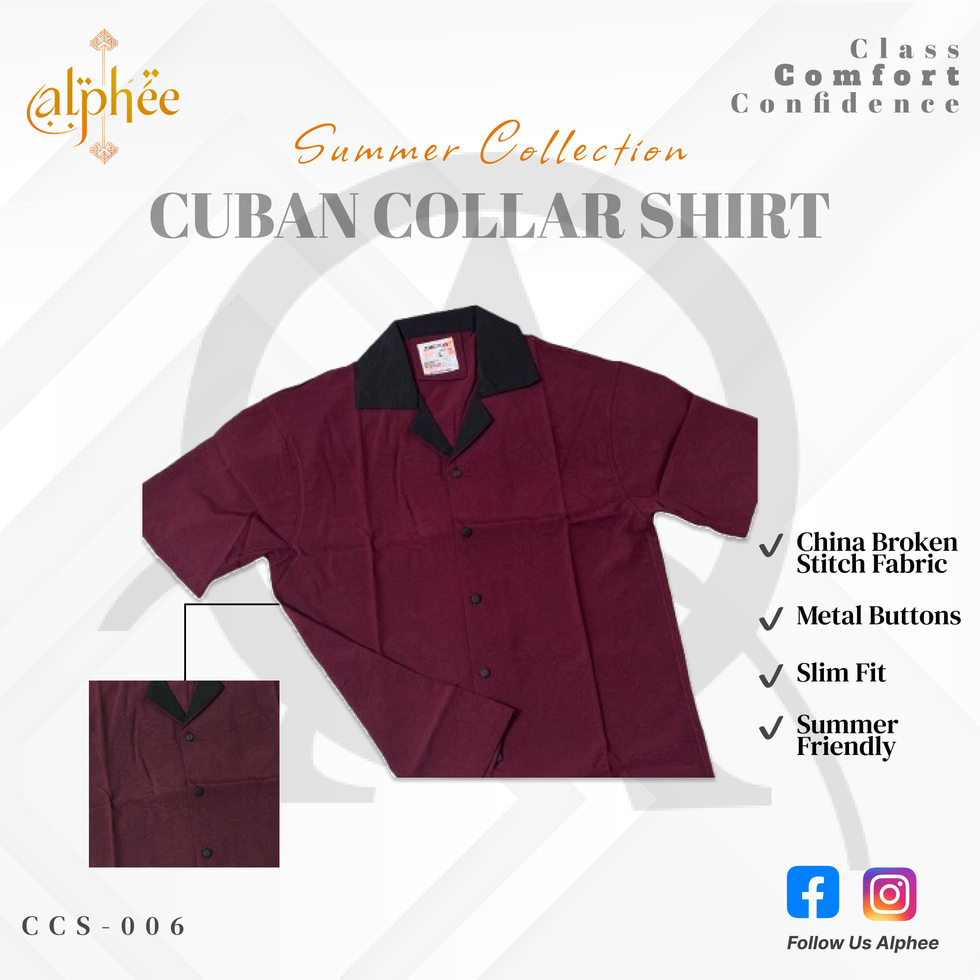 Cuban Cotton Shirt - LightGreen